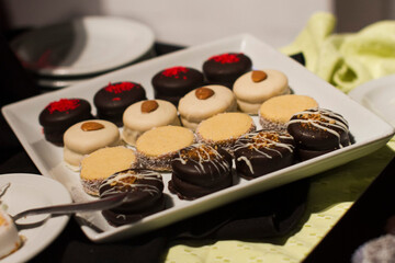 sweet and salad party food