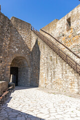 Fototapeta premium Ruins of Fortress in town of Smederevo, Serbia