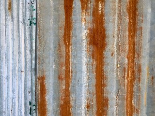 Rusty metal plate 