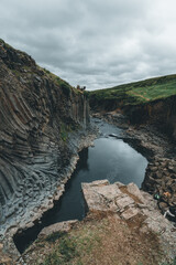 Iceland nature, Landscape in Summer