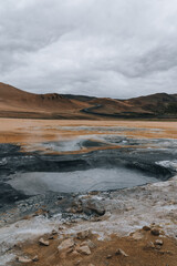 Iceland nature, Landscape in Summer