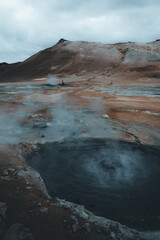 Iceland nature, Landscape in Summer