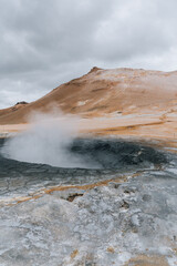 Iceland nature, Landscape in Summer