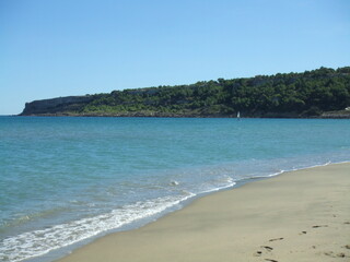 La Franqui beach in southern France (Plage de la Franqui)