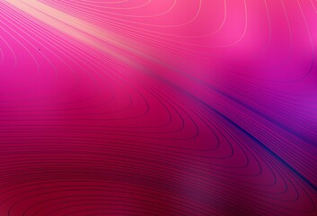 Light Purple, Pink vector background with wry lines.