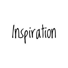 ''Inspiration'' Word Lettering