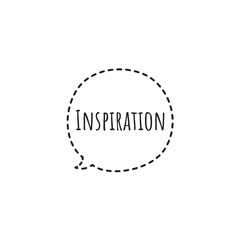 ''Inspiration'' Word Lettering