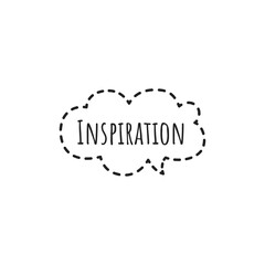 ''Inspiration'' Word Lettering