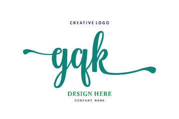 GQK lettering logo is simple, easy to understand and authoritative