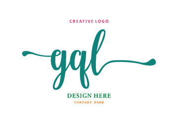 GQL lettering logo is simple, easy to understand and authoritative