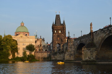 Prague charles bridge