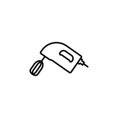 Hand mixer icon vector illustration