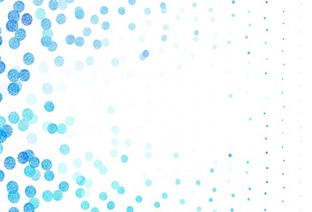 Light BLUE vector layout with circle shapes.
