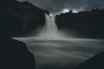 Obraz premium Iceland nature, Vulcanic landscape in Summer.
