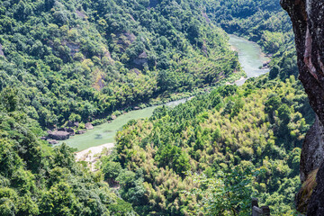 Guangxi Guilin Resources Tianmen Mountain Zijiang River Scenery