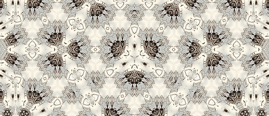 Illustration of kaleidoscope pattern background