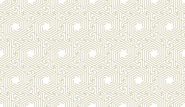 Seamless vector pattern in authentic arabian style.