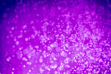 Abstract violet purple glitter lights defocused bokeh