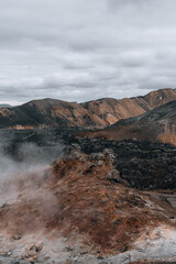 Iceland landscape, Highlands in Summer