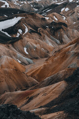 Iceland landscape, Highlands in Summer
