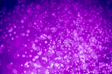 Abstract violet purple glitter lights defocused bokeh