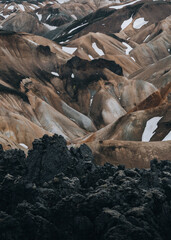 Iceland landscape, Highlands in Summer