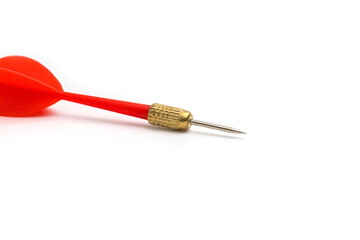 Red darts isolated on a white background