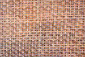 Fototapeta na wymiar Brown sackcloth pattern texture use for background