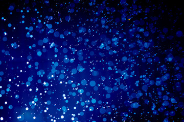 Vintage blur bokeh defocused on black background