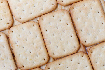 Texture of biscuits background.