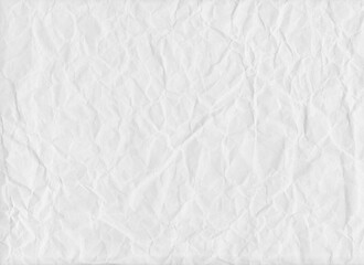 White paper and Crumpled background.
