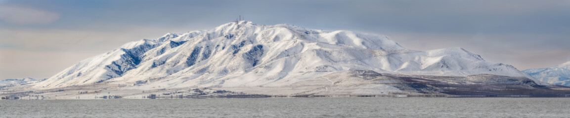 Snowy Mountain Panorama 