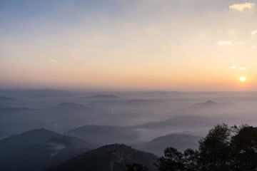 Sunrise in Nepal