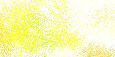 Light green, red vector template with wry lines.