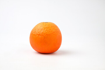 orange on white background