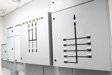 Main Distribution Board Control the power failure from the building switch panel of power plant....