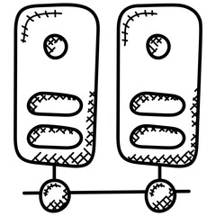 
A mainframe or database server, shared server
