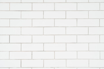 Surface of abstract white brick wall  for pattern background