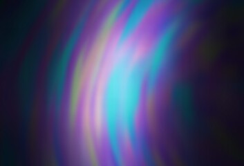 Obraz premium Dark BLUE vector blurred bright template.