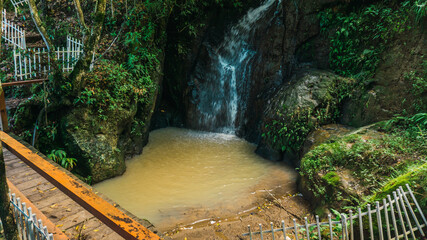 Small waterfall in Intibuca Honduras