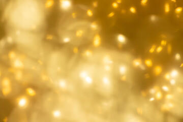 abstract Gold colorful defocused circular facula,abstract background.