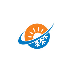 Summer Vector , Abstract Weather Logo