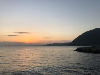 Fototapeta premium ビーチ朝日