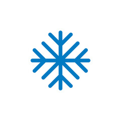 Snow vector , Abstract Winter Logo