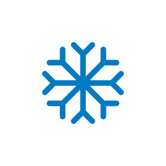 Snow vector , Abstract Winter Logo