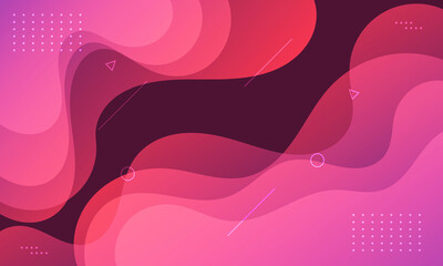 Abstract Colorful geometric background. Modern  background design. Liquid color. Fluid shapes composition.  Fit for presentation design. website, basis for banners, wallpapers, brochure, posters