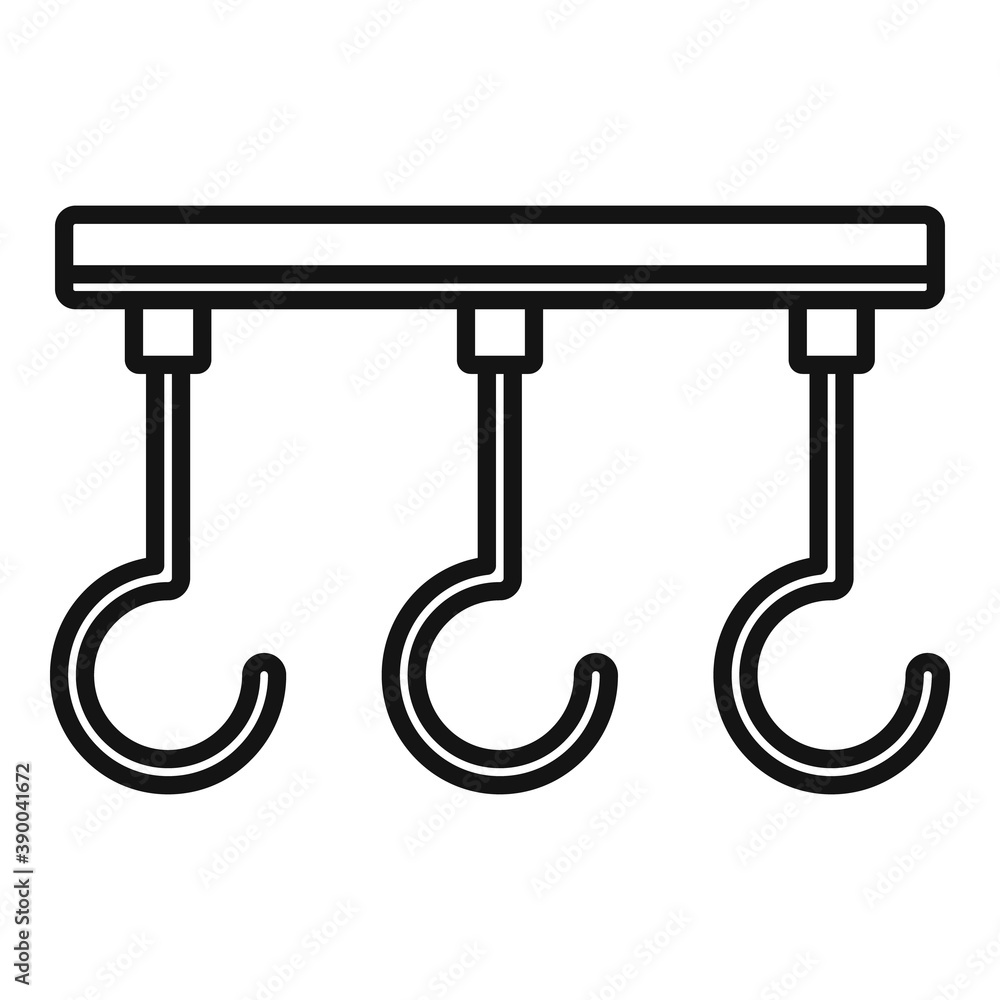 Aufkleber gravity science equipment icon. outline gravity science equipment vector icon for web design isolate