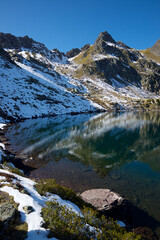 Fototapeta na wymiar Peaks in French Pyrenees