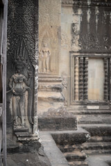Angkor Wat Temple in the Ancient city of Angkor Thom, Siem Reap, Cambodia 