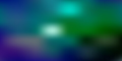 Light blue, green vector blurred backdrop.